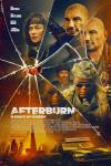 Afterburn movie poster: Faces broken apart in a yellow background.