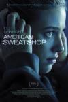 American Sweatshop Movie Poster: Bathed in the blue light of a computer screen, Daisy listens to something on headphones