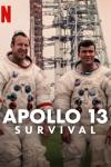 Apollo 13: Survival movie poster: Astronauts suited up.