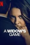 A Widow's Game: Ivana Baquero looks menacingly over a man's shoulder.