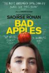 Bad Apples movie poster: White woman with an apple on her head in front of green background