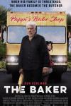 The Baker Movie Poster: Pappi (Ron Perlman) stands in front of his bakery truck, holding a rolling pin and looking nonplussed, while granddaughter Delphi (Emma Ho) peeks out from behind his back