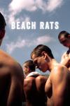 Beach Rats movie poster: Harris Dickinson and three other young White men appear shirtless.