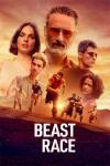 Beast Race movie poster: Characters behind runners.