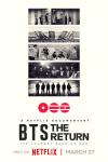 BTS: The Return movie poster: Snapshots of the band.