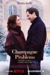 Champagne Problems movie poster: Minka Kelly and Tom Wozniczka share a moment.