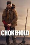 Chokehold movie poster: A Turkish man in brown coat and red gloves left stands next to shovel stuck in ground