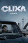 Clika Movie Poster: Chito (Jay Dee), bearded and in a beanie, looks serious behind the wheel of a car