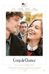 Coup de Chance Movie Poster: Alain and Fanny look at each other lovingly while Jean looks on disapprovingly behind them