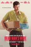 Dead Man's Wire movie poster: Tony Kiritsis (Bill Skarsgard) wears an arm sling and holds a long, rectangular box