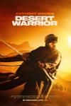 Desert Warrior Movie Poster: The Bandit, wearing a dark-colored tunic and turban, wields a sword and dagger in the desert sun