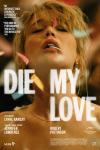 Die My Love movie: Jennifer Lawrence's face is tilted up, eyes closed, amid what appears to be confetti