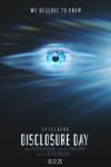 Disclosure Day Movie Poster: Through what looks like mist, a single blue eye stares