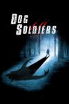 Dog Soldiers movie poster: A dark forest with a long shadow of werewolf