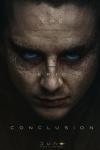 Dune: Part Three Movie Poster: A close-up of Timothee Chalamet's face with overlaid text reading "The Epic Conclusion"