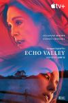 Echo Valley movie poster: Julianne Moore and Sydney Sweeney's faces over a field.