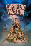 National Lampoon's European Vacation Movie Poster: Illustration of the Griswold family posing in a swords-and-sandals movie style