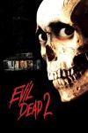 Evil Dead II Movie Poster: A skull with human eyeballs