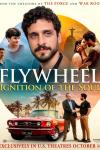 Flywheel: Ignition of the Soul movie poster: Mario Bregieira poses above a 1965 red Ford Mustang