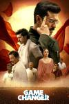 Game Changer movie poster: Ram Charan and other actors shown with serious and contemplative emotions