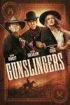 Gunslingers Movie Poster: Stephen Dorff, Nicolas Cage, and Heather Graham appear against a brown backdrop