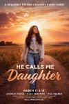 He Calls Me Daughter movie poster: A woman walks on a dirt road in an open, grassy place