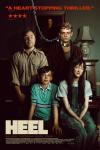 Heel movie poster: Stephen Graham, Andrea Riseborough, Kit Rakusen, and Anson Boon pose as if for a family photo