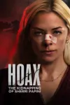 Hoax: The Kidnapping of Sherri Papni movie poster: Jaime King with bloody bandage on nose