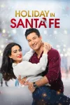 Holiday in Santa Fe movie poster: Mario Lopez embraces Emeraude Toubia