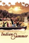 Indian Summer movie poster: Group of friends on a boat on a lake