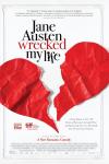 Jane Austen Wrecked My Life movie poster: A red paper heart is ripped in half below the title