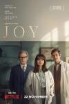 Joy movie poster: Bill Nighy, Thomasin McKenzie, and James Norton look at the camera