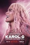 Karol G: Tomorrow Was Beautiful movie poster: The singer in profile.