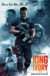 King Ivory Movie Poster: Officer Layne West (James Badge Dale) carries a rifle, while other characters appear around him