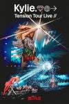 Kylie Tension Tour Live Movie Poster: Kylie Minogue and bright lights.
