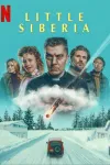 Little Siberia movie poster: priest and four others above snow