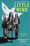 Little Wing movie poster: Teen and adults in front of a pigeon drawing.