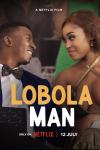 Lobola Man Movie Poster: Black man and woman gaze at each other