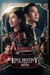 Love Destiny: The Movie movie poster: A man and woman look put fiercely