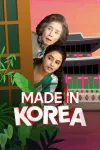 Made in Korea movie poster: Indian young woman and Korean older woman look out from behind door