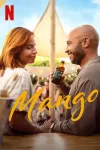 Mango movie poster: Man and woman smile at each other