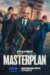 Masterplan movie poster: Stanley Tucci leads a threesome, with a work of art under his arm.