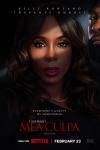 Mea Culpa movie poster: Kelly Rowland's face darkly lit.