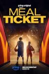 Meal Ticket movie poster: Outline of two basketball players.
