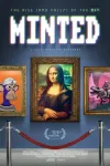 Minted Movie Poster: Art museum with Mona Lisa in middle