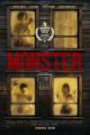 Monster 2024 Movie Poster: 4 windows with silhouettes 