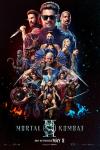 Mortal Kombat II Movie Poster: Action-packed image featuring characters in dynamic poses