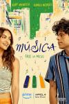 Música movie poster: Camila Mendes and Rudy Mancuso look at each other