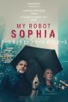 My Robot Sophia movie: AI CEO David Hanson and his creation, a female robot, under an umbrella