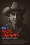 The Neon Highway Movie Poster: In black and white, Claude Allen (Beau Bridges) wears a cowboy hat and looks directly ahead